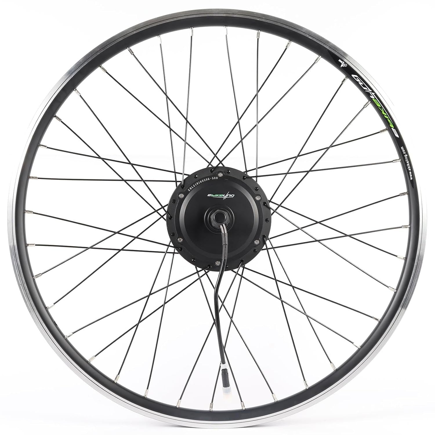 36V 700C Front 500 Watt Ebike Conversion Kit, Electric Bike Conversion Kit with Waterproof Components, Add on Electric Bike Kit for Effortless Cycling, High Performance, Durable and Reliable