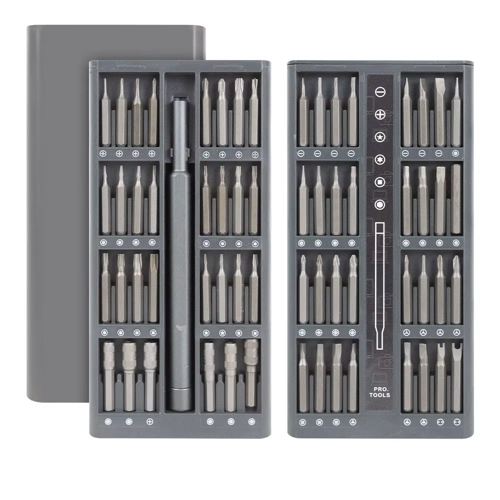 25-in-1 Magnetic Precision Screwdriver Set - Ultimate Mini Tools Kit for Mobile Phone & PC Repair with Torx & Hex Bits