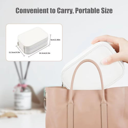 Illuminated Travel Makeup Mirror by Periodicali - Perfect for On-the-Go Touch-Ups