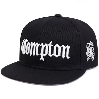 Men Compton Snapback Hats Bone Fashion Hip Hop Baseball Cap for Adult Adjustable Sports Leisure Caps Trucker Caps Gorras