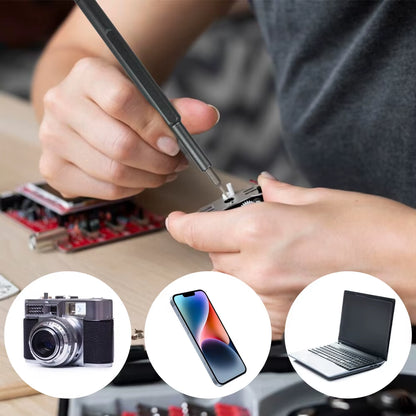 25-in-1 Magnetic Precision Screwdriver Set - Ultimate Mini Tools Kit for Mobile Phone & PC Repair with Torx & Hex Bits