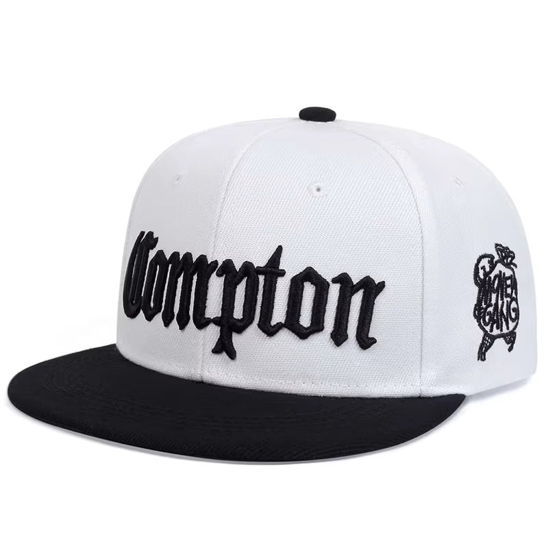 Men Compton Snapback Hats Bone Fashion Hip Hop Baseball Cap for Adult Adjustable Sports Leisure Caps Trucker Caps Gorras