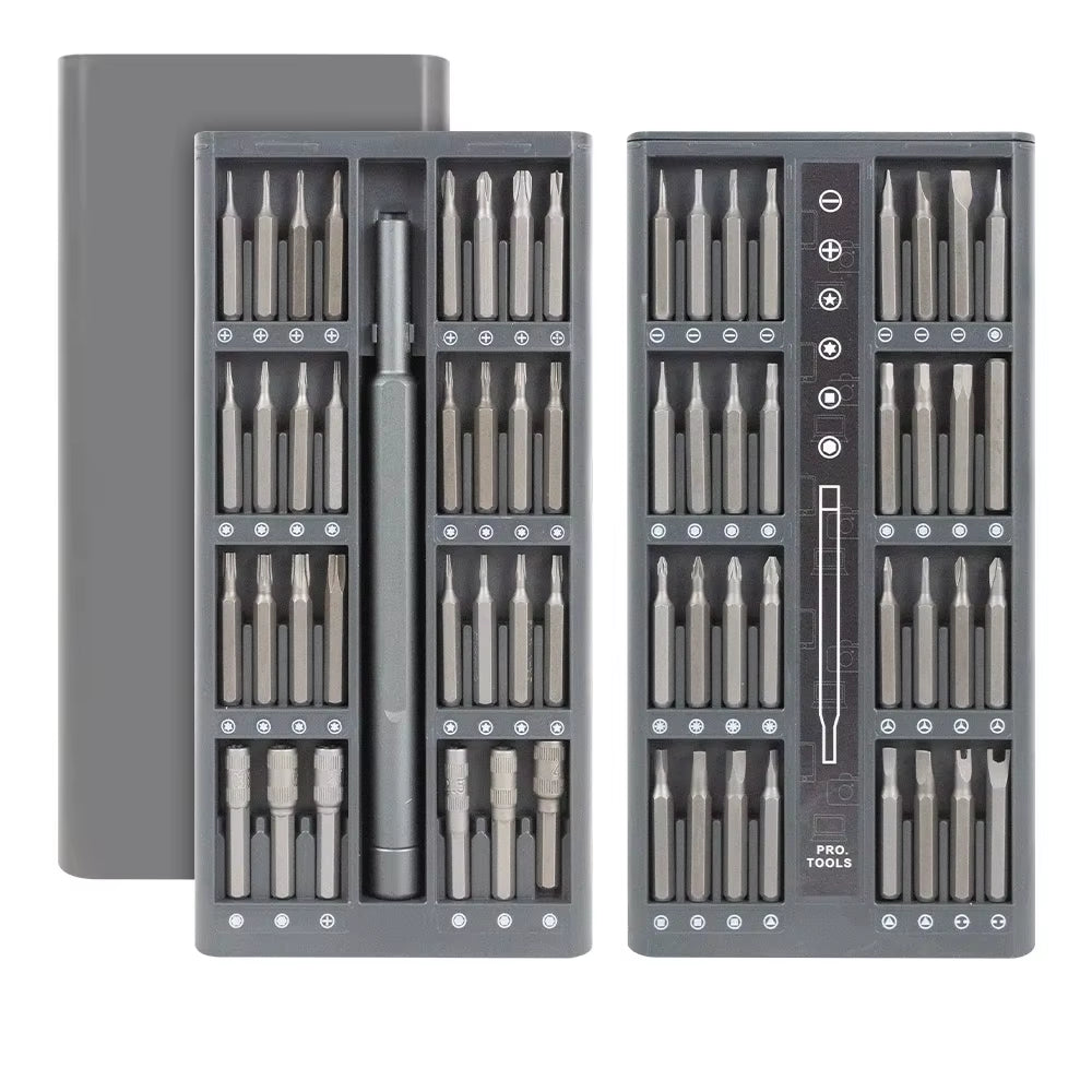 25-in-1 Magnetic Precision Screwdriver Set - Ultimate Mini Tools Kit for Mobile Phone & PC Repair with Torx & Hex Bits