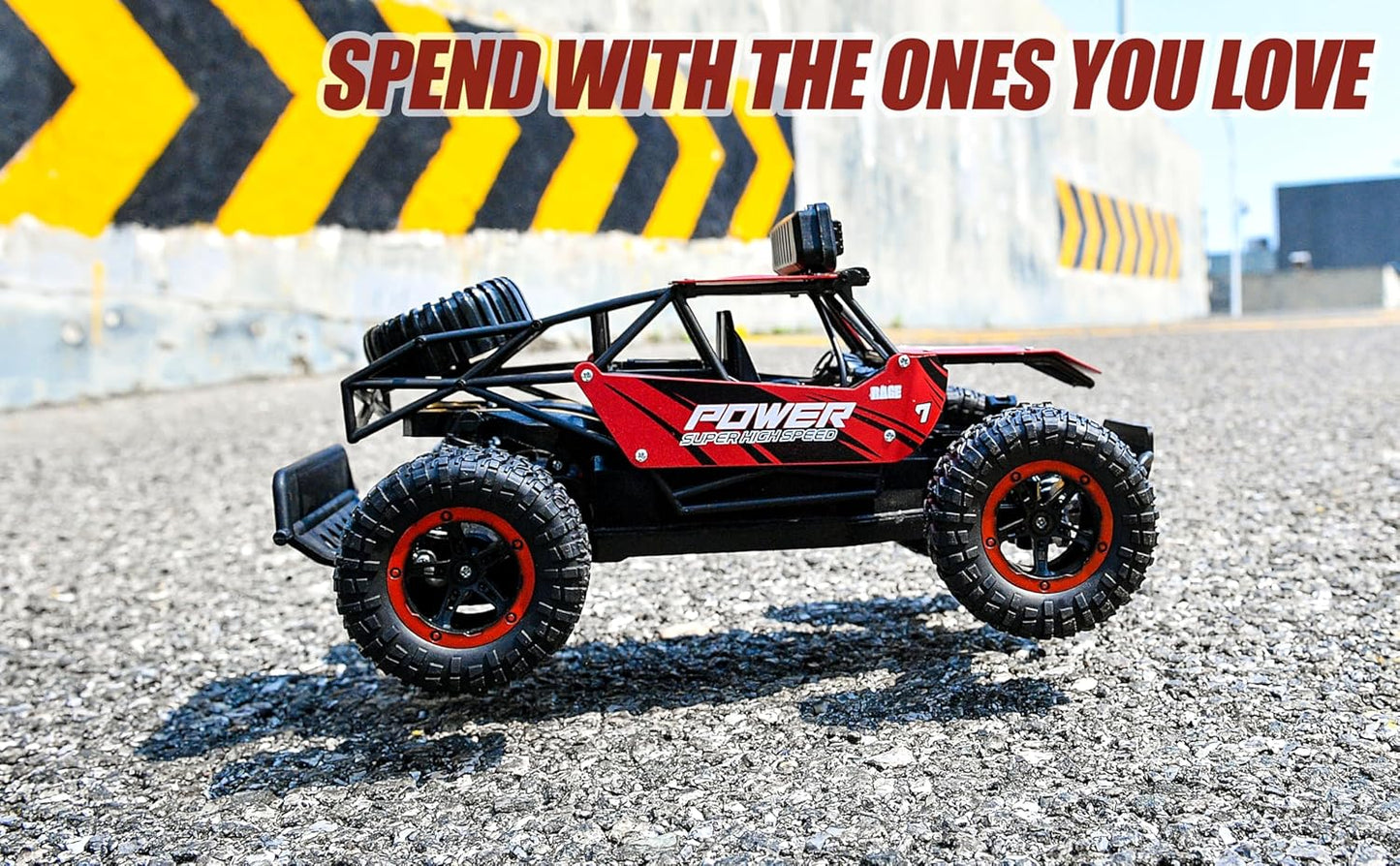 TB141 Remote Control Cars - 1:14 Scale RC Vehicles for Boys Ages 4-7 with Dual Rechargeable Batteries
