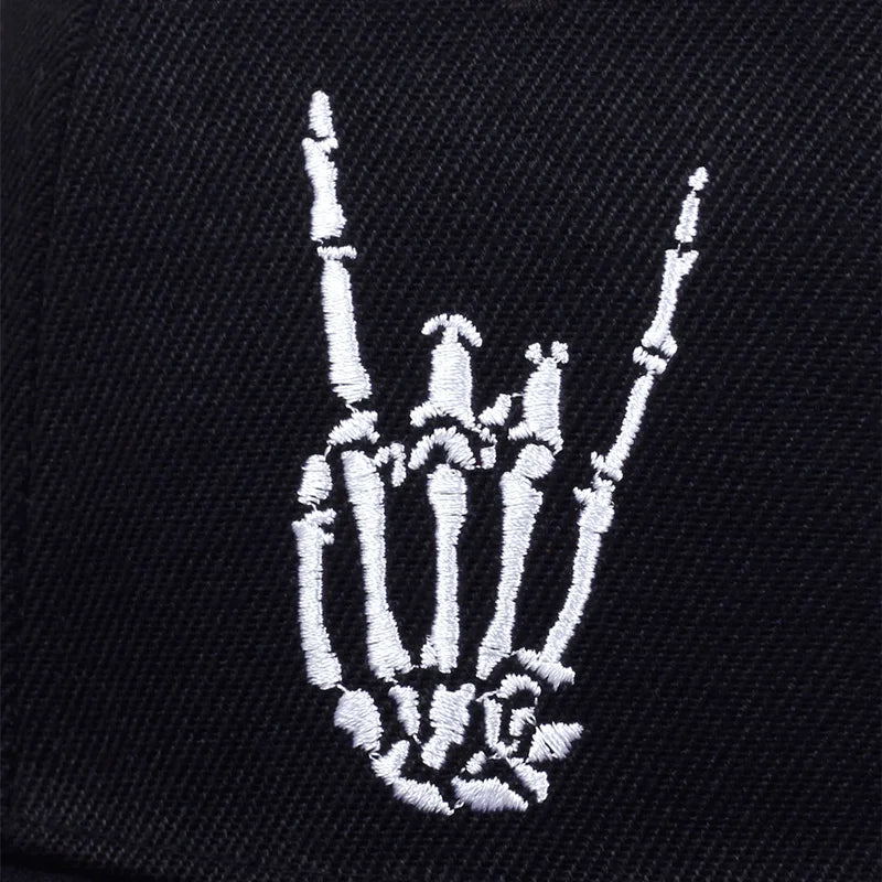 Finger Embroidery Baseball Cap Cotton Adjustable Outdoor Sports Golf Caps Hip Hop Snapback Hats Leisure Hat Gorras