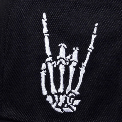 Finger Embroidery Baseball Cap Cotton Adjustable Outdoor Sports Golf Caps Hip Hop Snapback Hats Leisure Hat Gorras