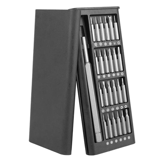 25-in-1 Magnetic Precision Screwdriver Set - Ultimate Mini Tools Kit for Mobile Phone & PC Repair with Torx & Hex Bits