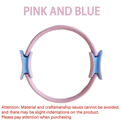Yoga Fitness Pilates Ring Yoga Ring Open Back Ring Magic Ring Pelvic Floor Muscle Training Yoga Supplies Pilates Ring