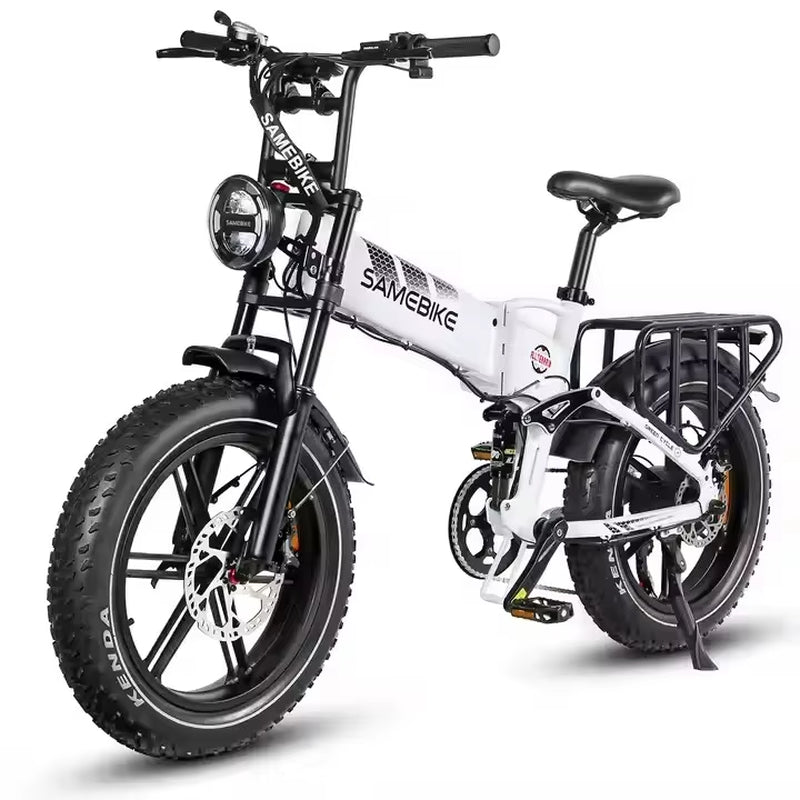 Ebike Hot RS-A02 Model 1200W48V Adult Mountain Electric Bicycle 14AH Battery 20-Inch 2 Tire Folding Electric Bicycle All-Terrain